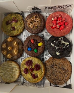 Boîte de 8 cookies parfum divers